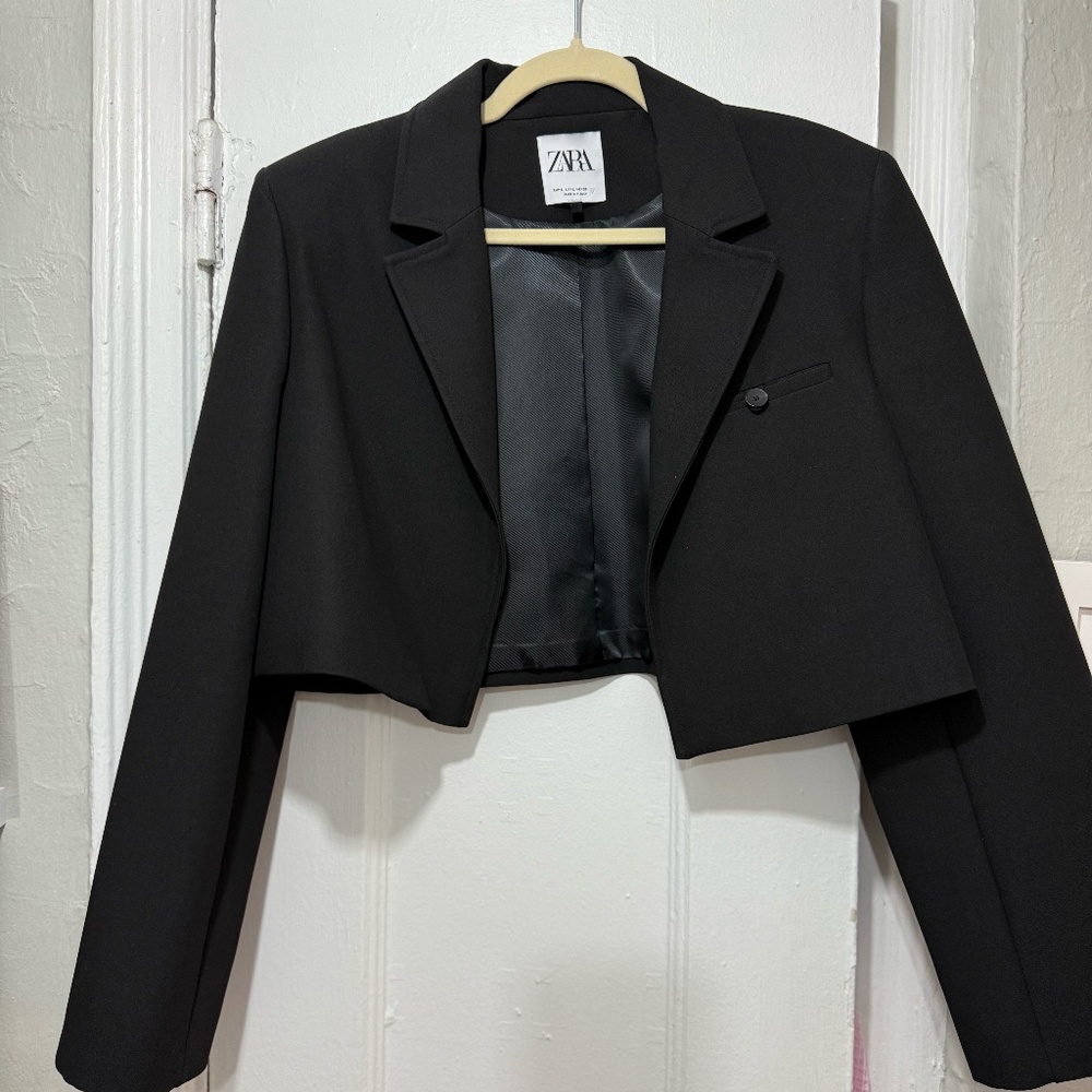 Zara Cropped Blazer